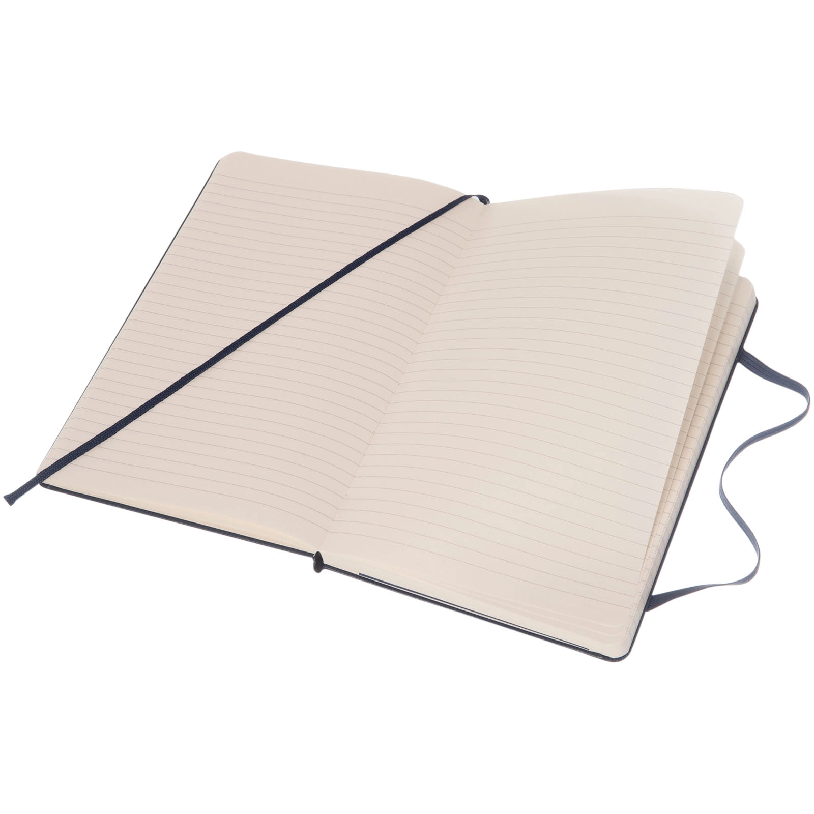 Immagine Blocco note con copertina rigida - a righe Moleskine Classic L