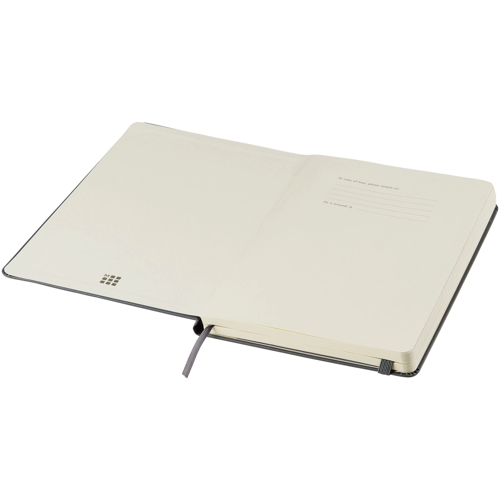 Immagine Blocco note con copertina rigida - a righe Moleskine Classic L