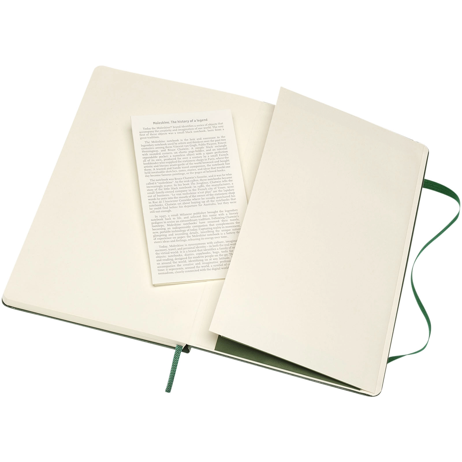 Immagine Blocco note con copertina rigida - a righe Moleskine Classic L