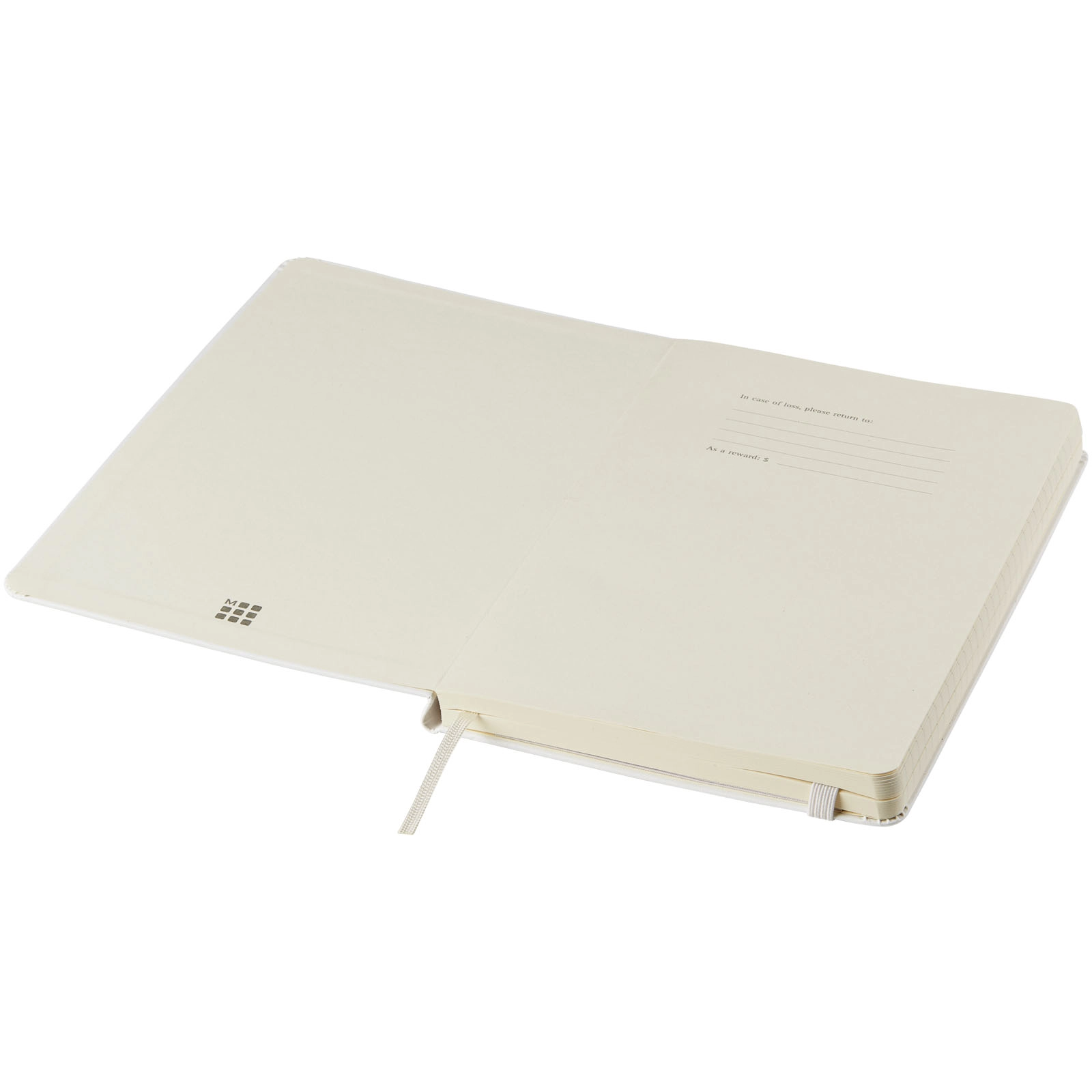 Immagine Blocco note con copertina rigida - a righe Moleskine Classic L