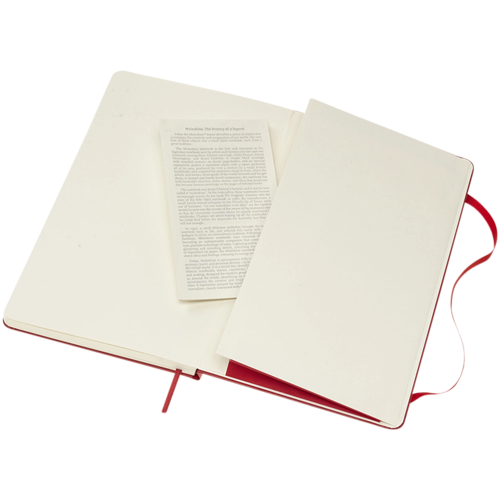 Immagine Blocco note con copertina rigida - a righe Moleskine Classic L