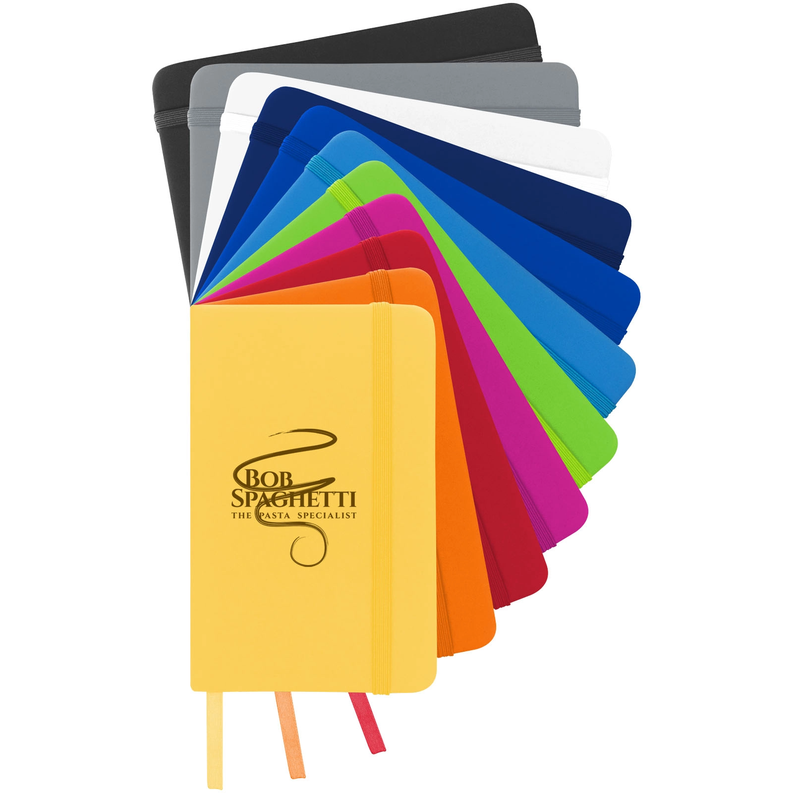 Immagine Blocco note formato A6 con copertina rigida Spectrum