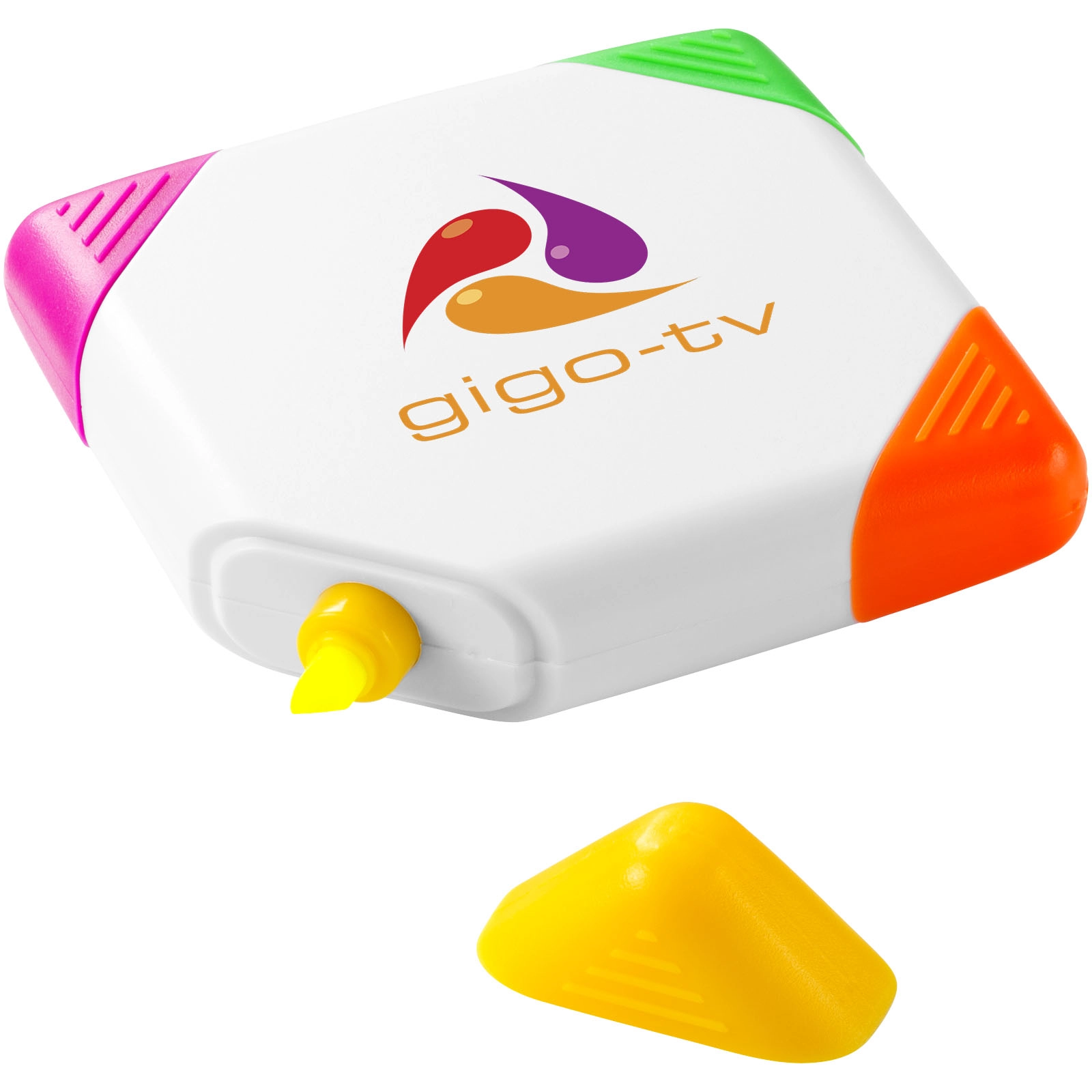 Immagine Evidenziatore quadrato a 4 colori Trafalgar