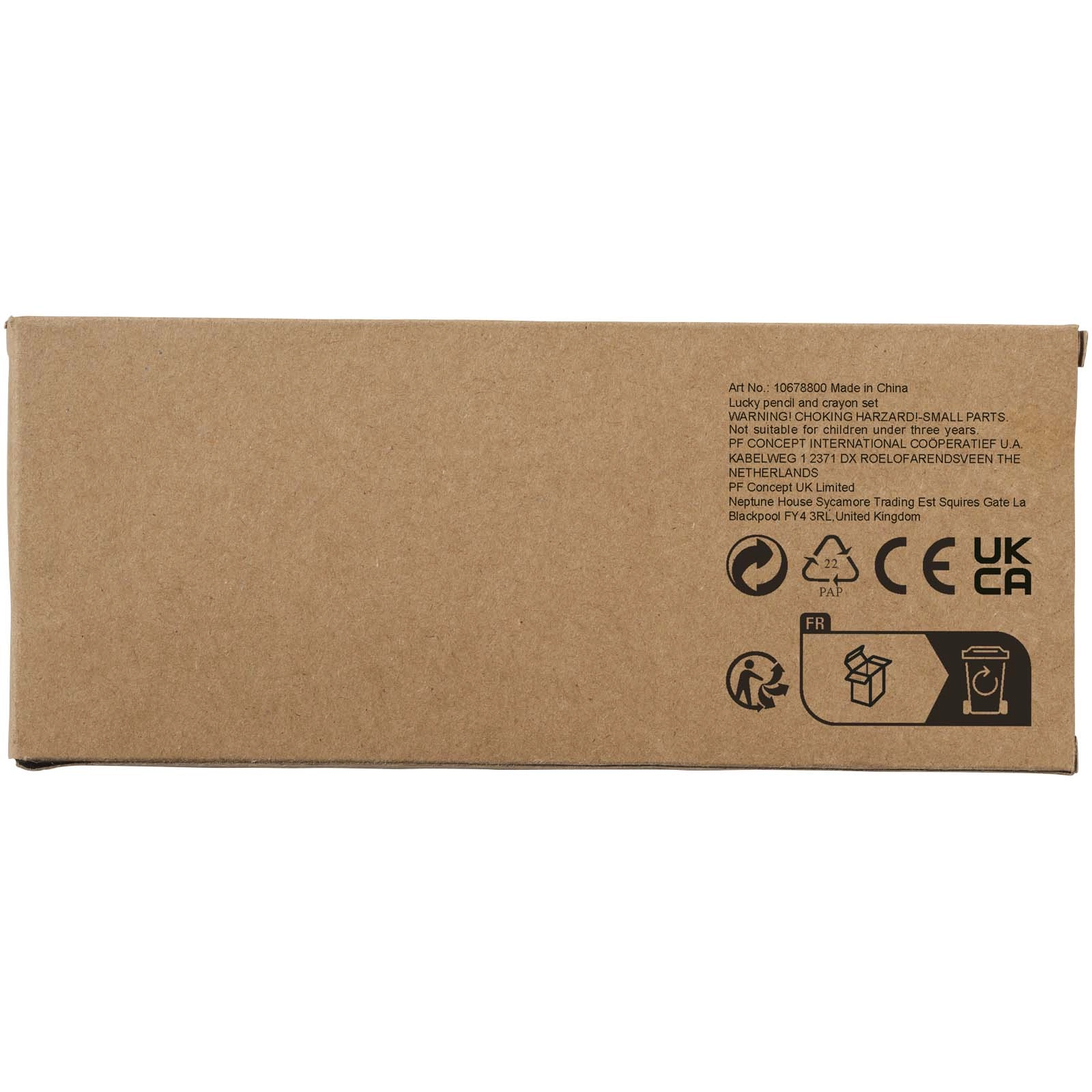 Immagine Set di matite e pastelli a cera colorati da 19 pezzi Lucky