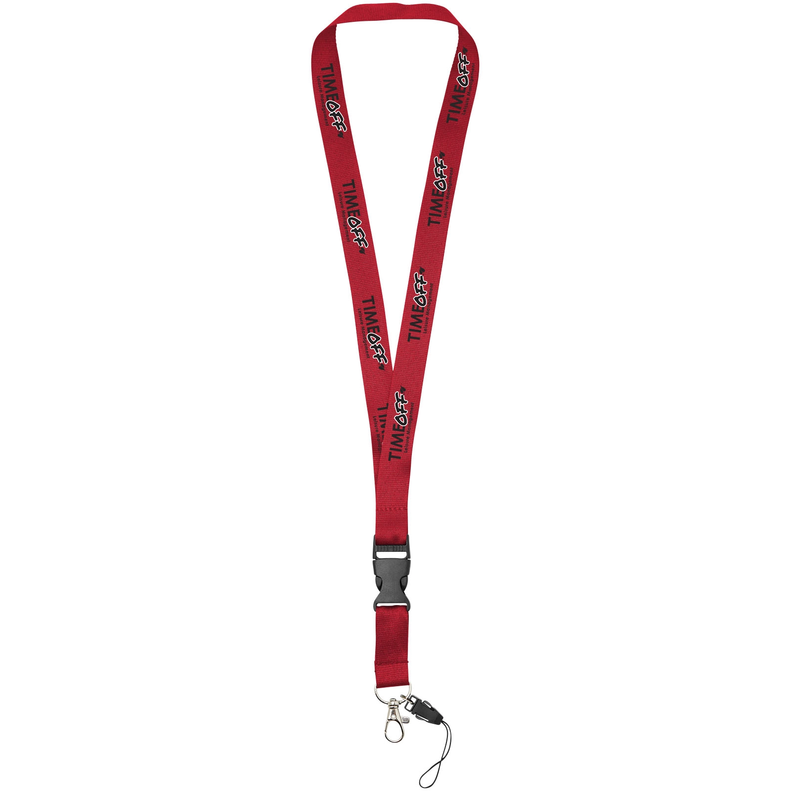 Immagine Lanyard porta cellulare Sagan con fibbia rimovibile