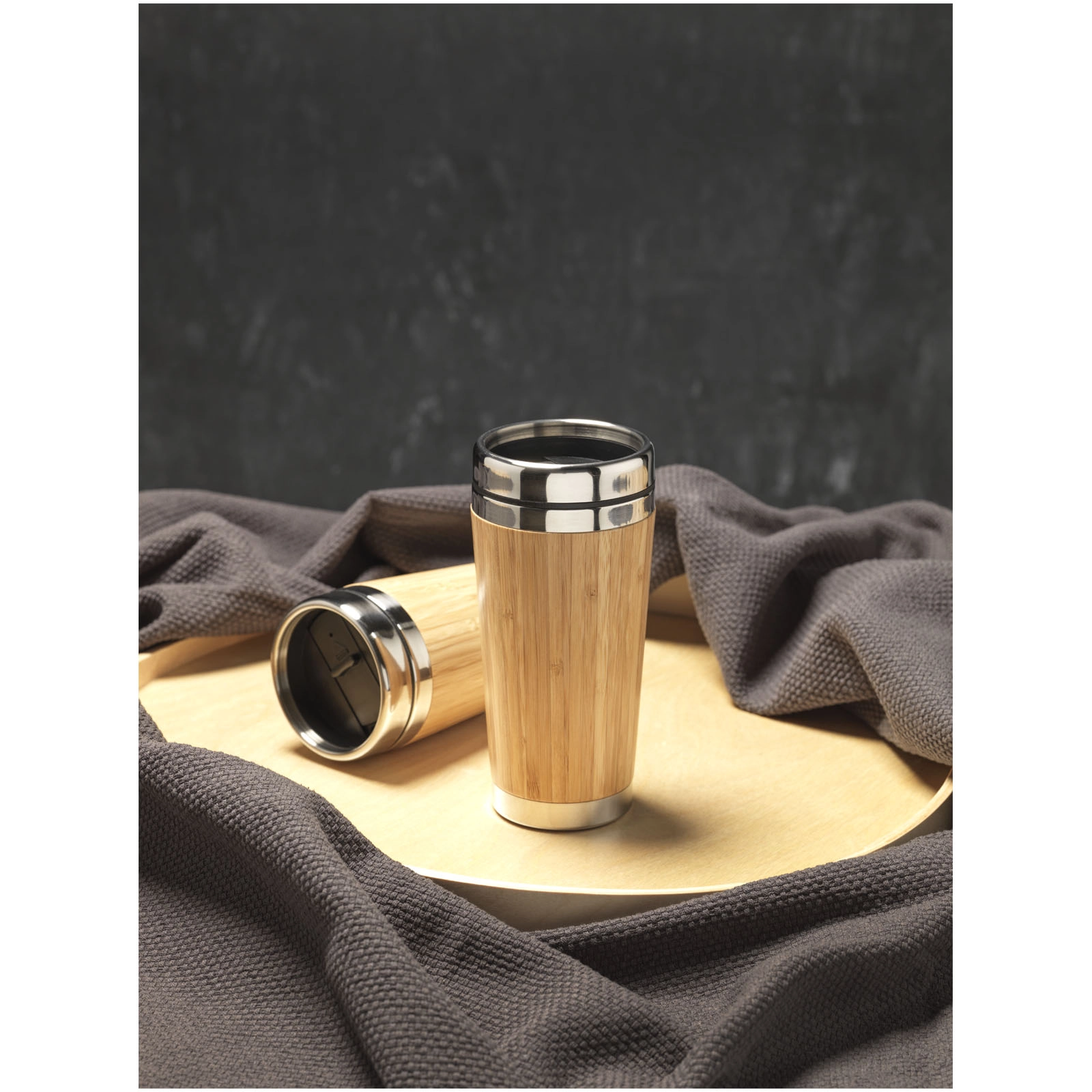 Immagine Bicchiere Bambus da 450 ml con esterno in bambù