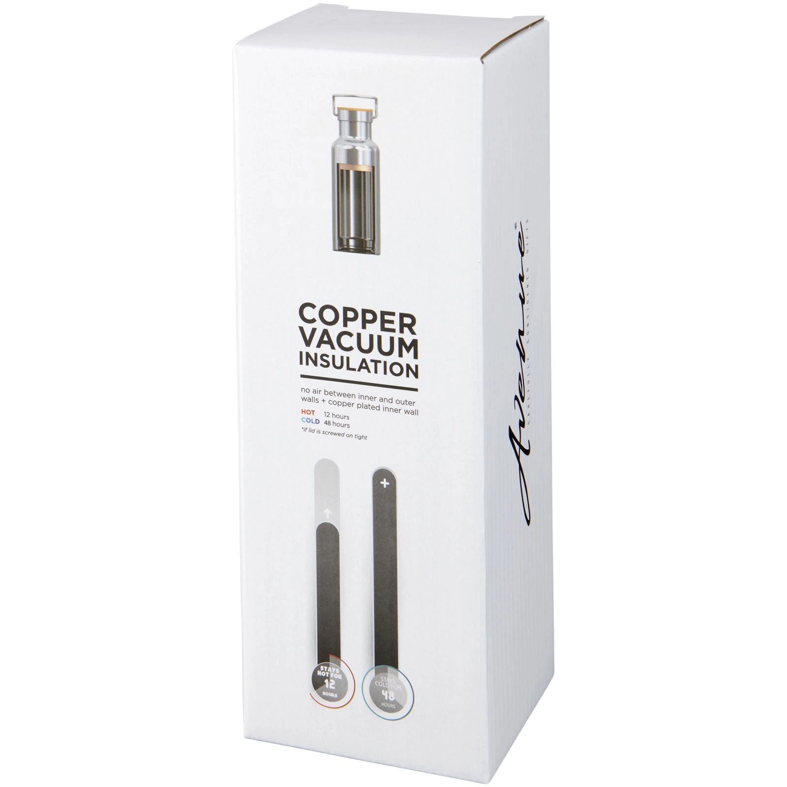 Immagine Borraccia sportiva Thor con isolamento sottovuoto in rame da 480 ml