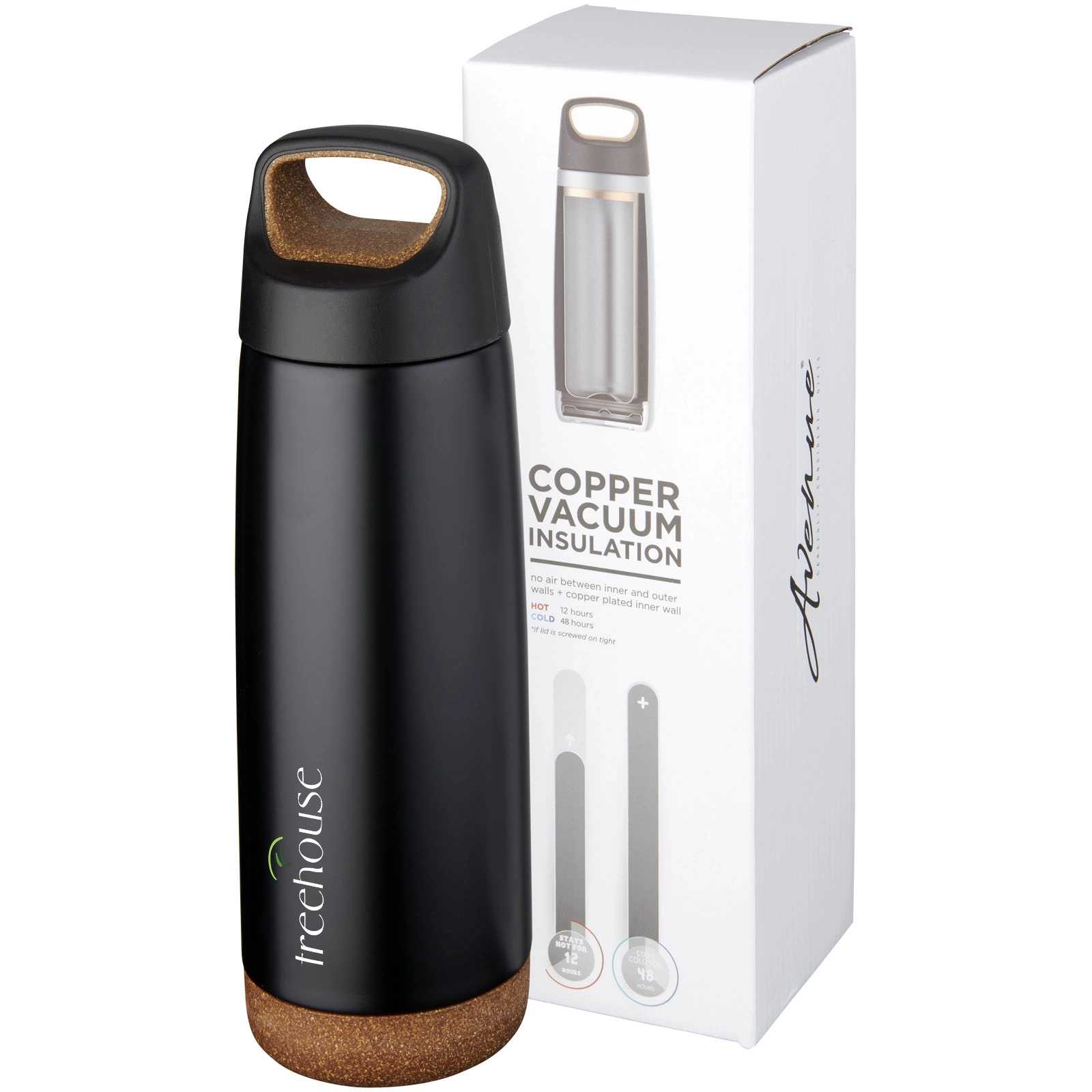 Immagine Borraccia termica Valhalla con isolamento sottovuoto in rame da 600 ml