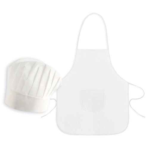Immagine SET GREMBIULE+CUFFIA CHEF PER BAMBINI