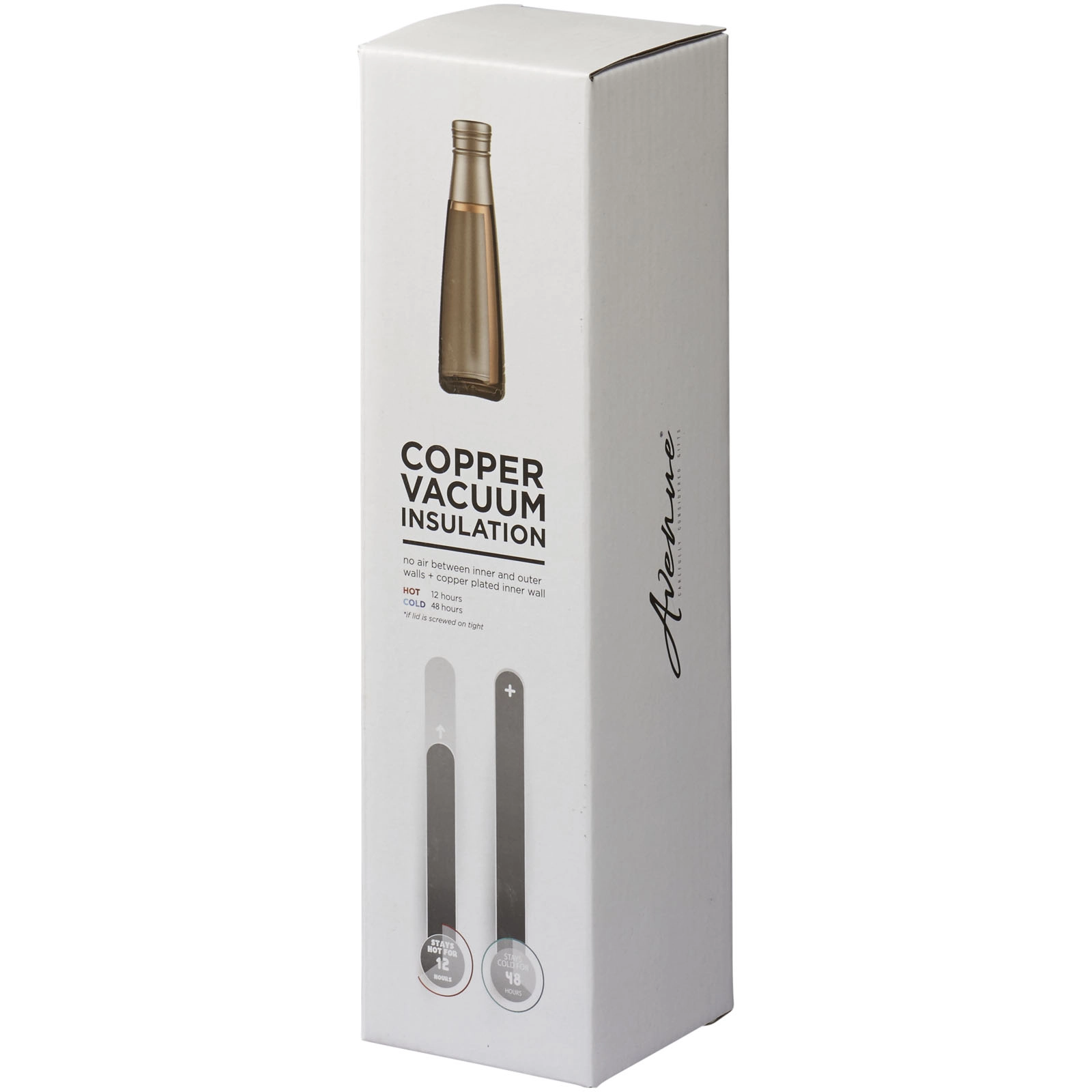 Immagine Borraccia sportiva con isolamento sottovuoto in rame Duke da 500 ml