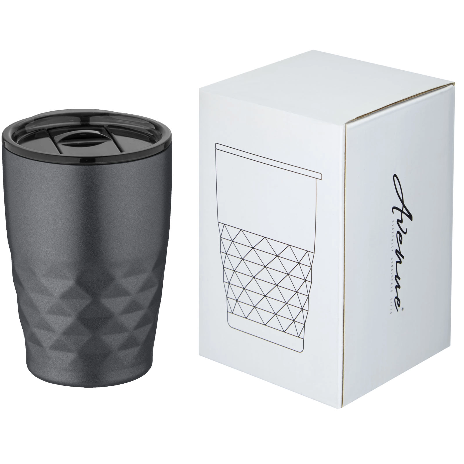 Immagine Bicchiere termico con isolamento sottovuoto Geo da 350 ml