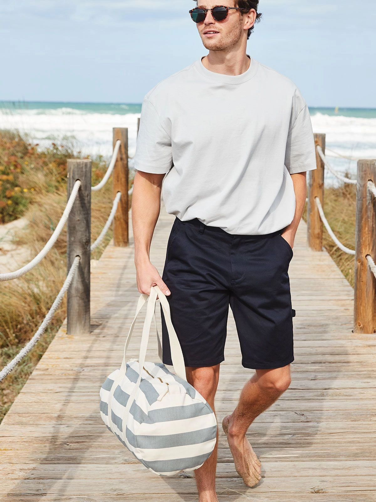 Immagine Nautical Barrel Bag