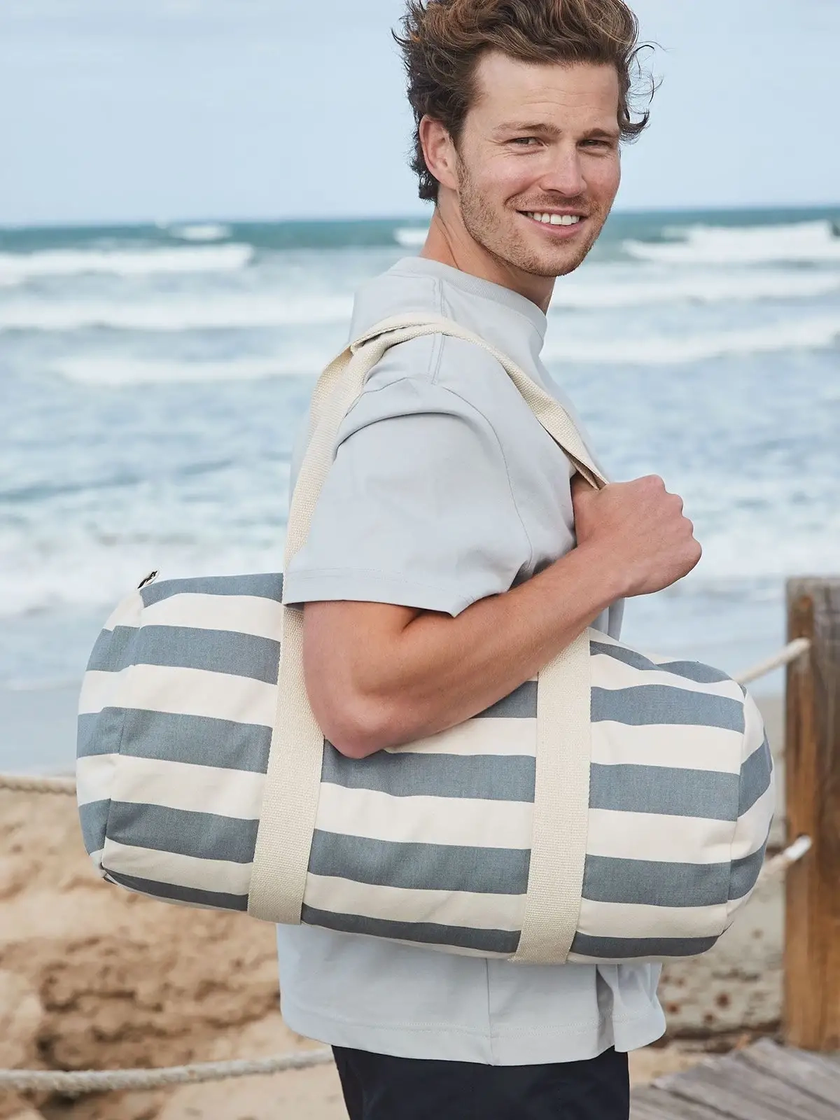 Immagine Nautical Barrel Bag