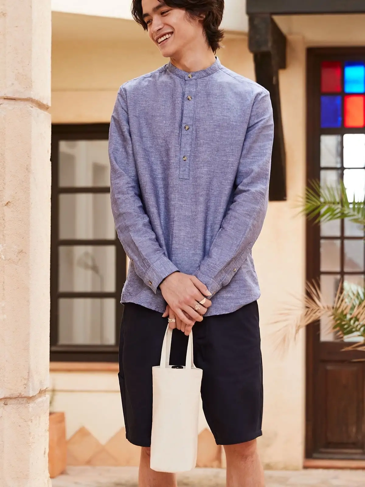 Immagine Fairtrade Cotton Bottle Bag