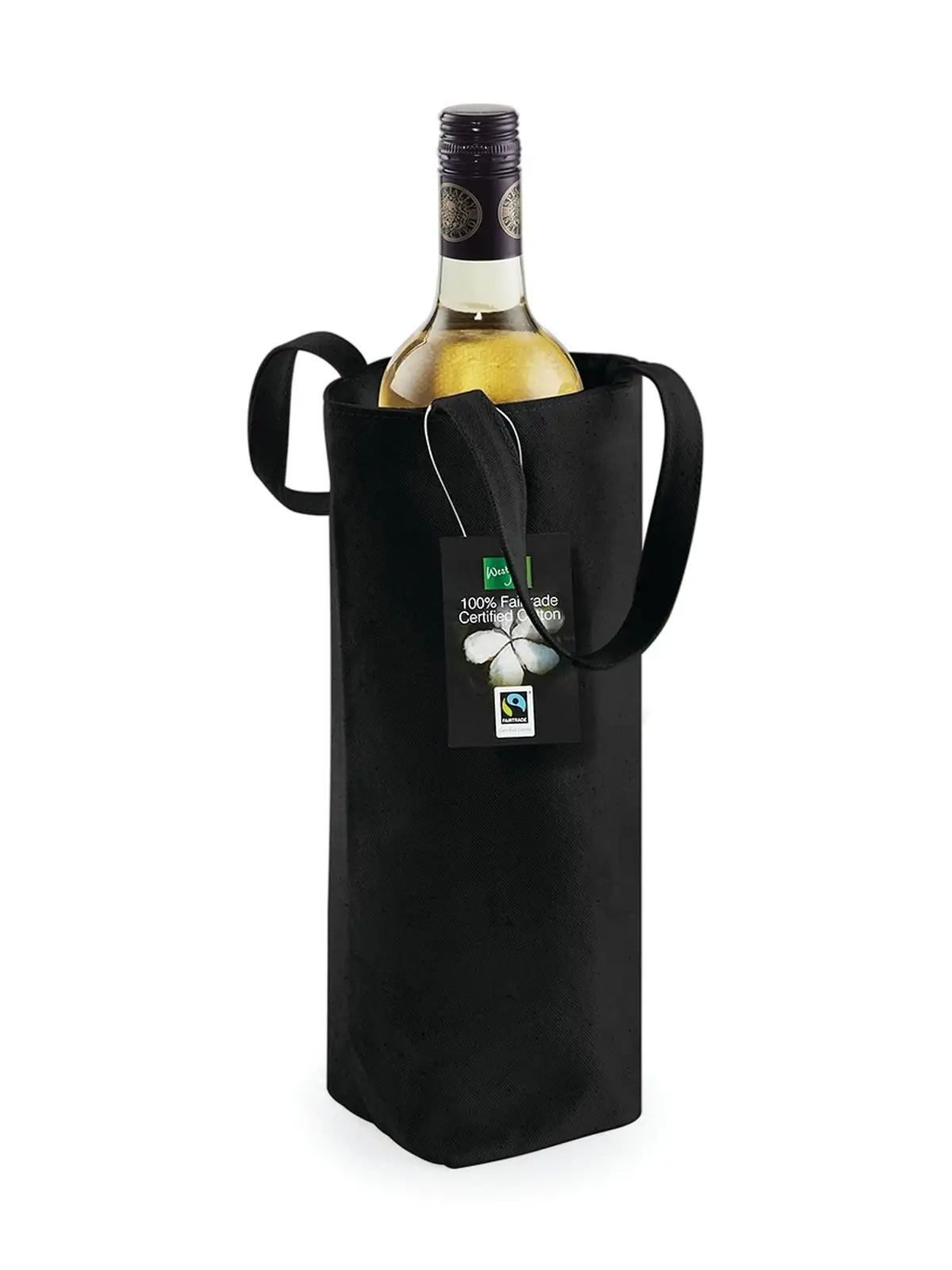 Immagine Fairtrade Cotton Bottle Bag