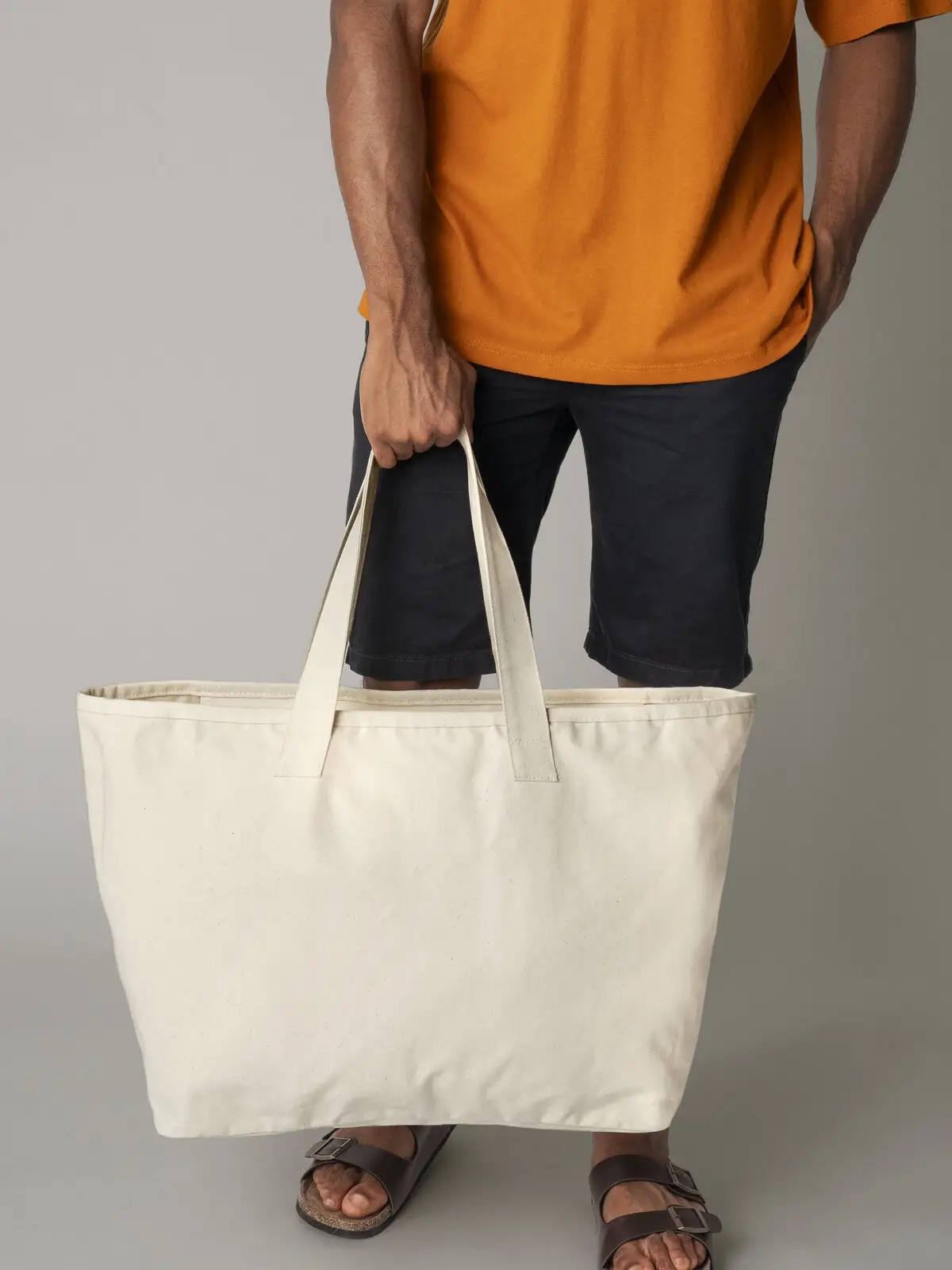 Immagine Oversized Heavy Duty Canvas Tote Bag