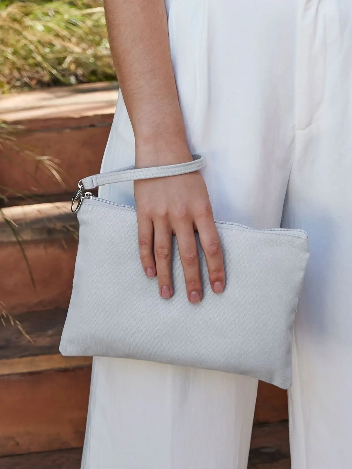 Immagine Canvas Wristlet Pouch