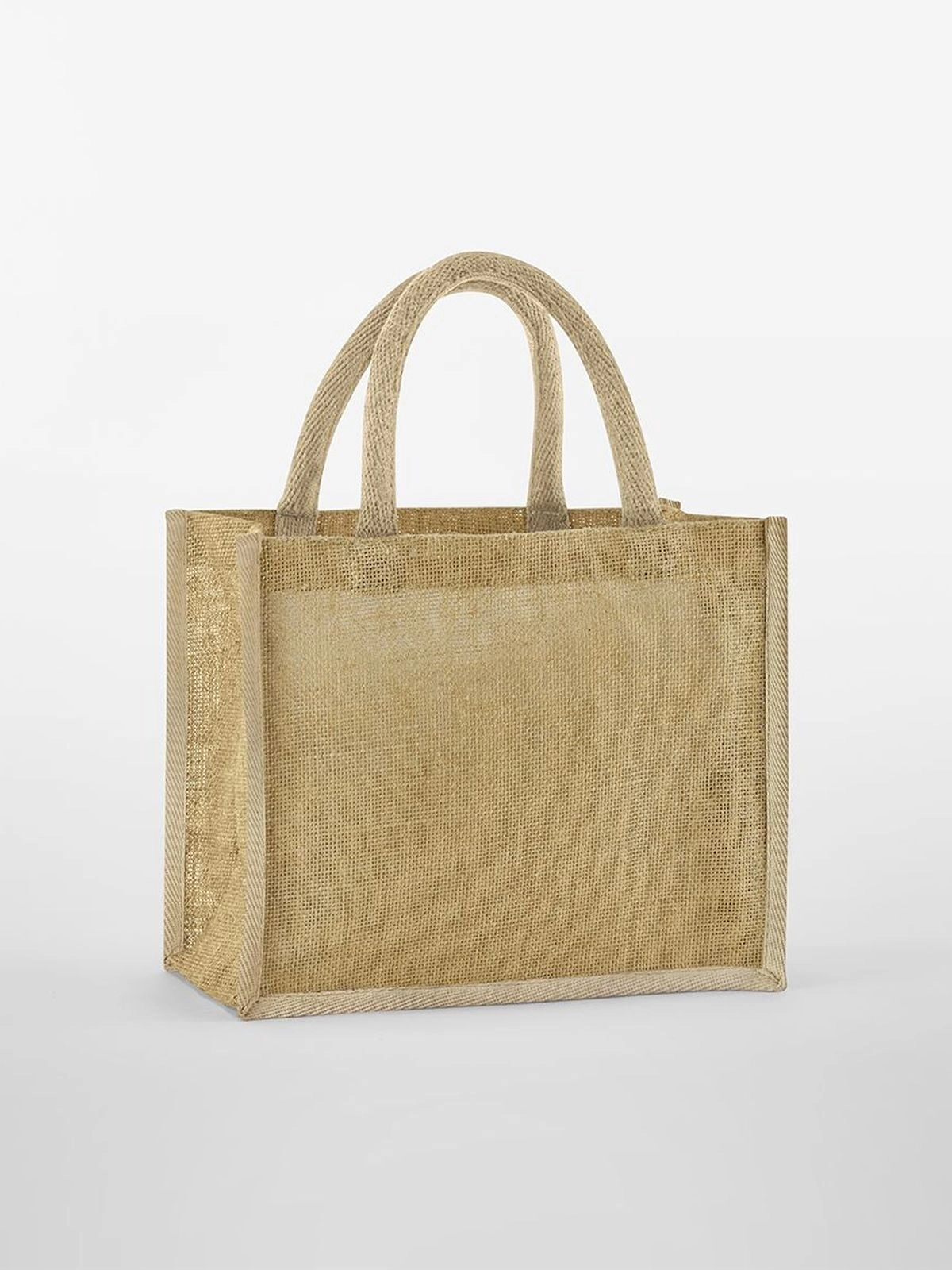 Immagine Natural Starched Jute Mini Gift Bag