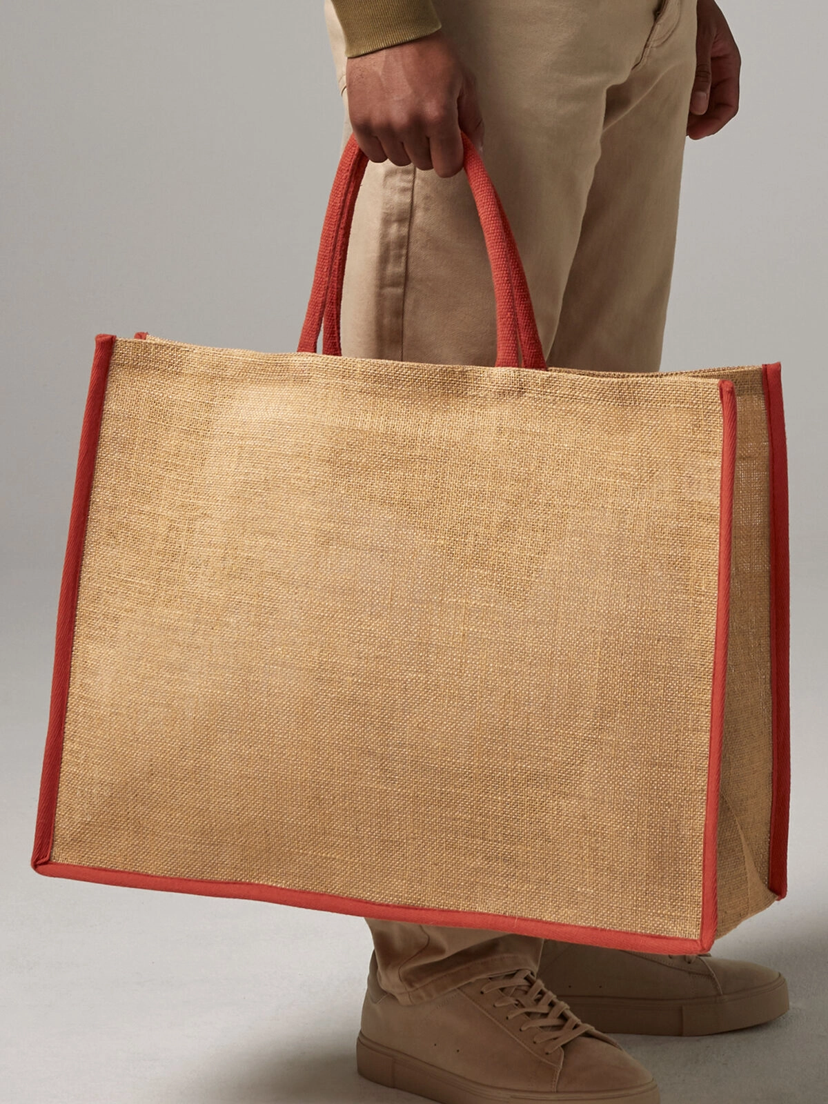 Immagine Natural Starched Jute Market Shopper