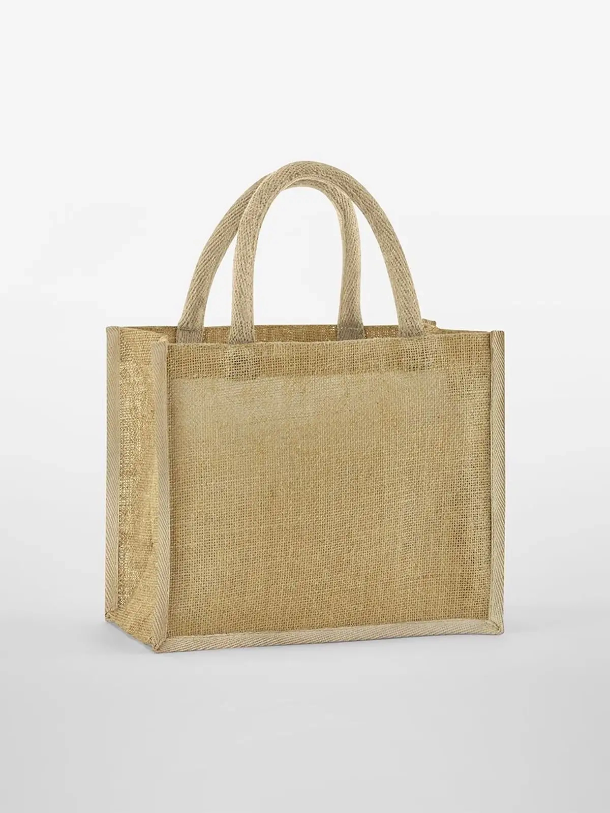 Immagine Natural Starched Jute Midi Tote