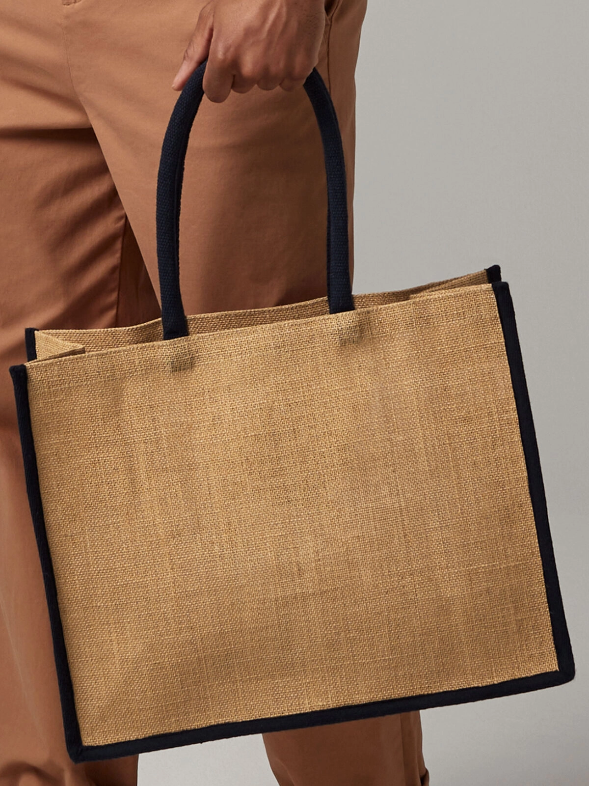 Immagine Natural Starched Jute Classic Shopper
