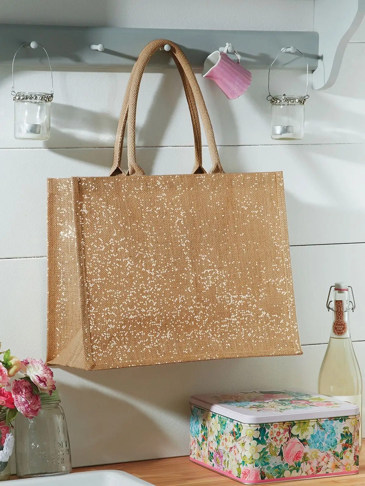 Immagine Shimmer Jute Shopper