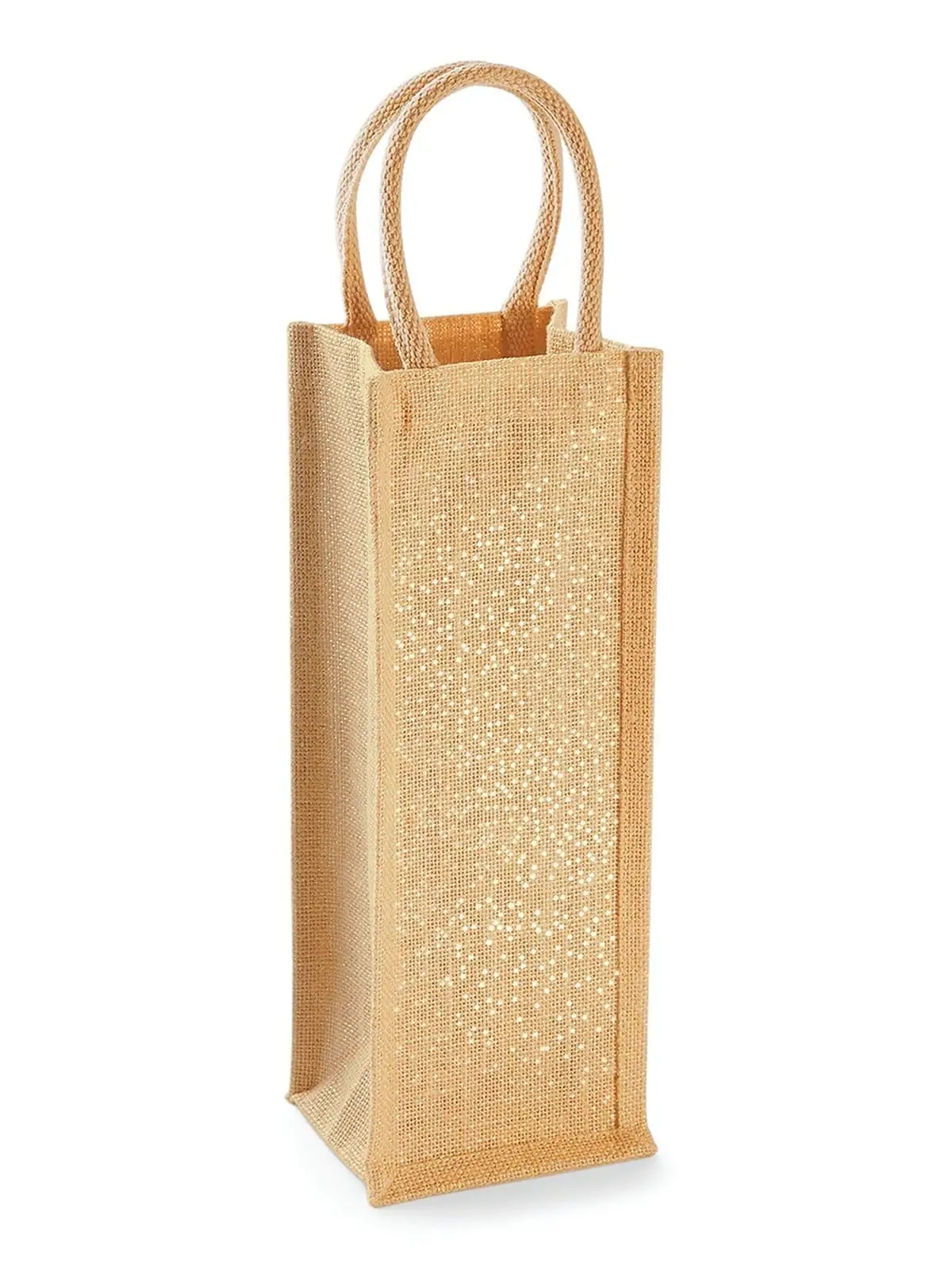 Immagine Shimmer Jute Bottle Bag