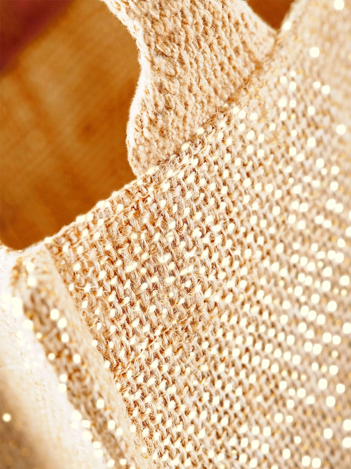 Immagine Shimmer Jute Mini Gift Bag