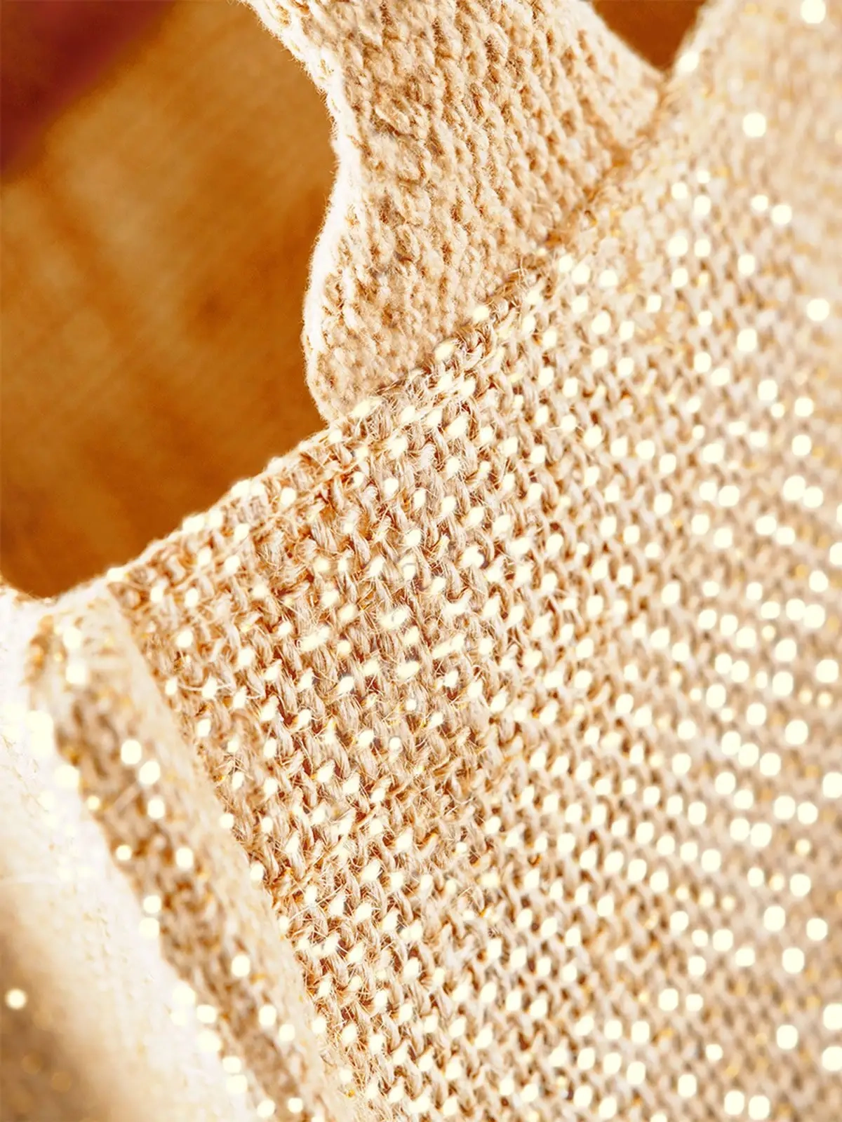 Immagine Shimmer Jute Mini Gift Bag