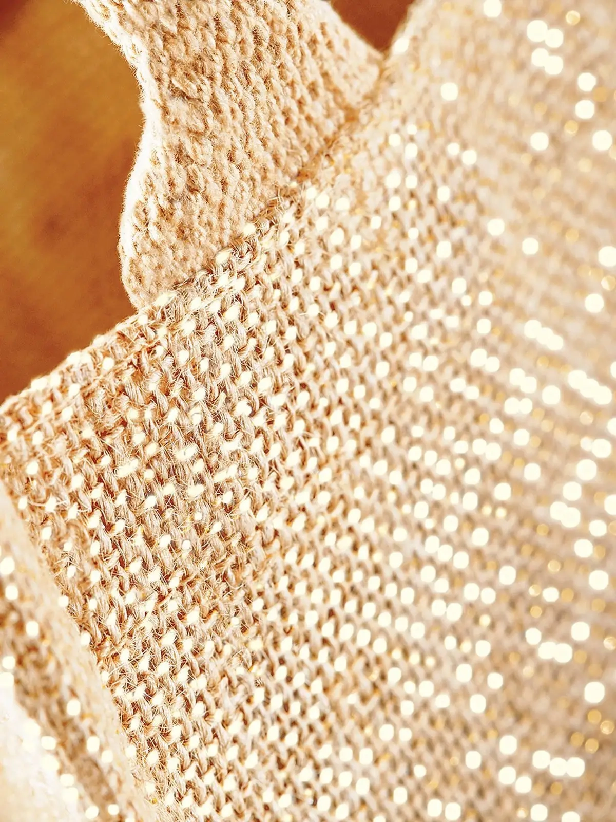 Immagine Shimmer Jute Mini Gift Bag