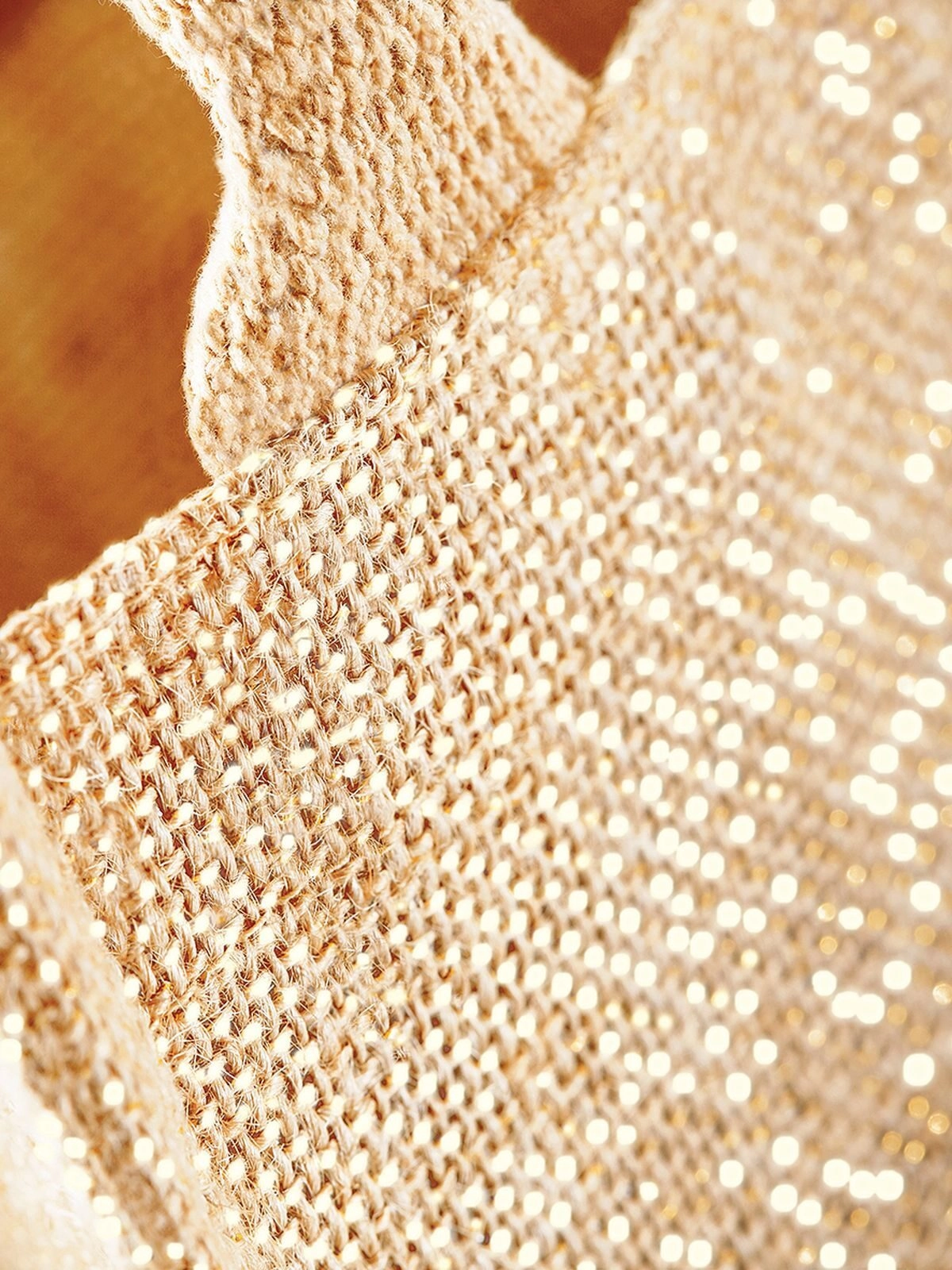 Immagine Shimmer Jute Mini Gift Bag