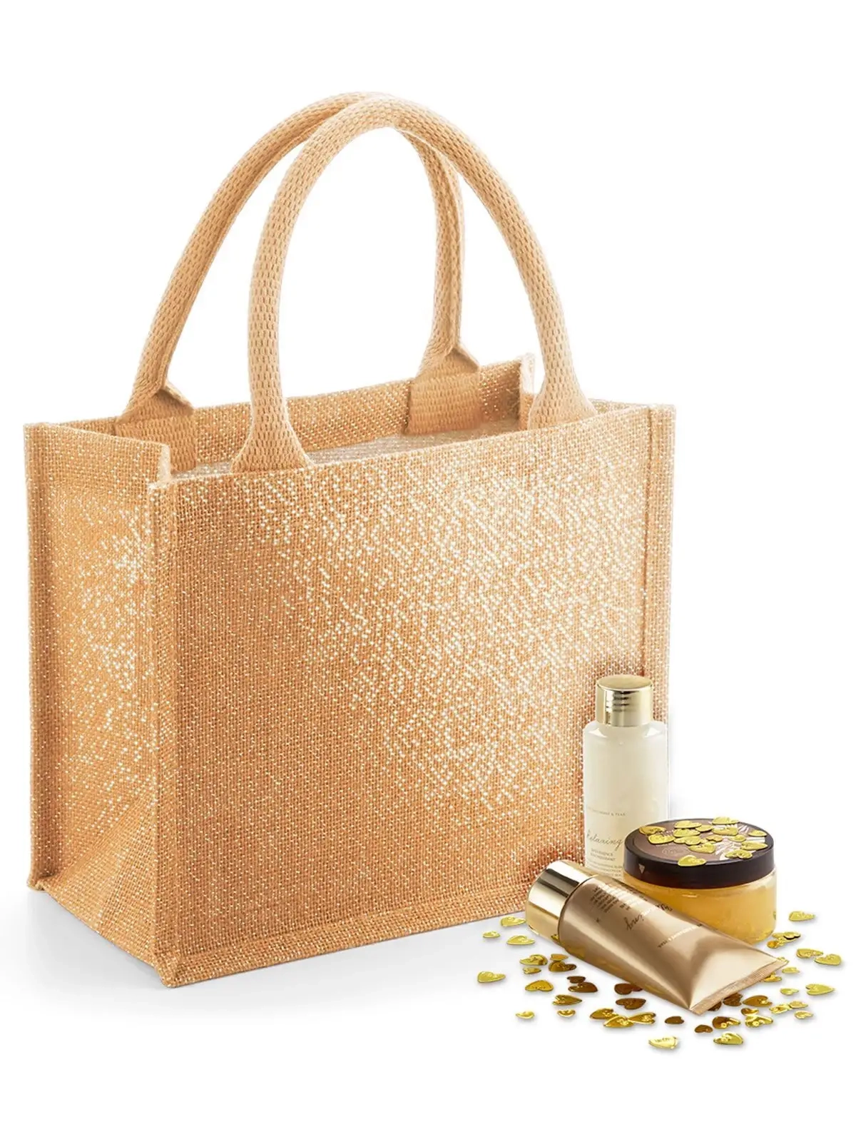 Immagine Shimmer Jute Mini Gift Bag