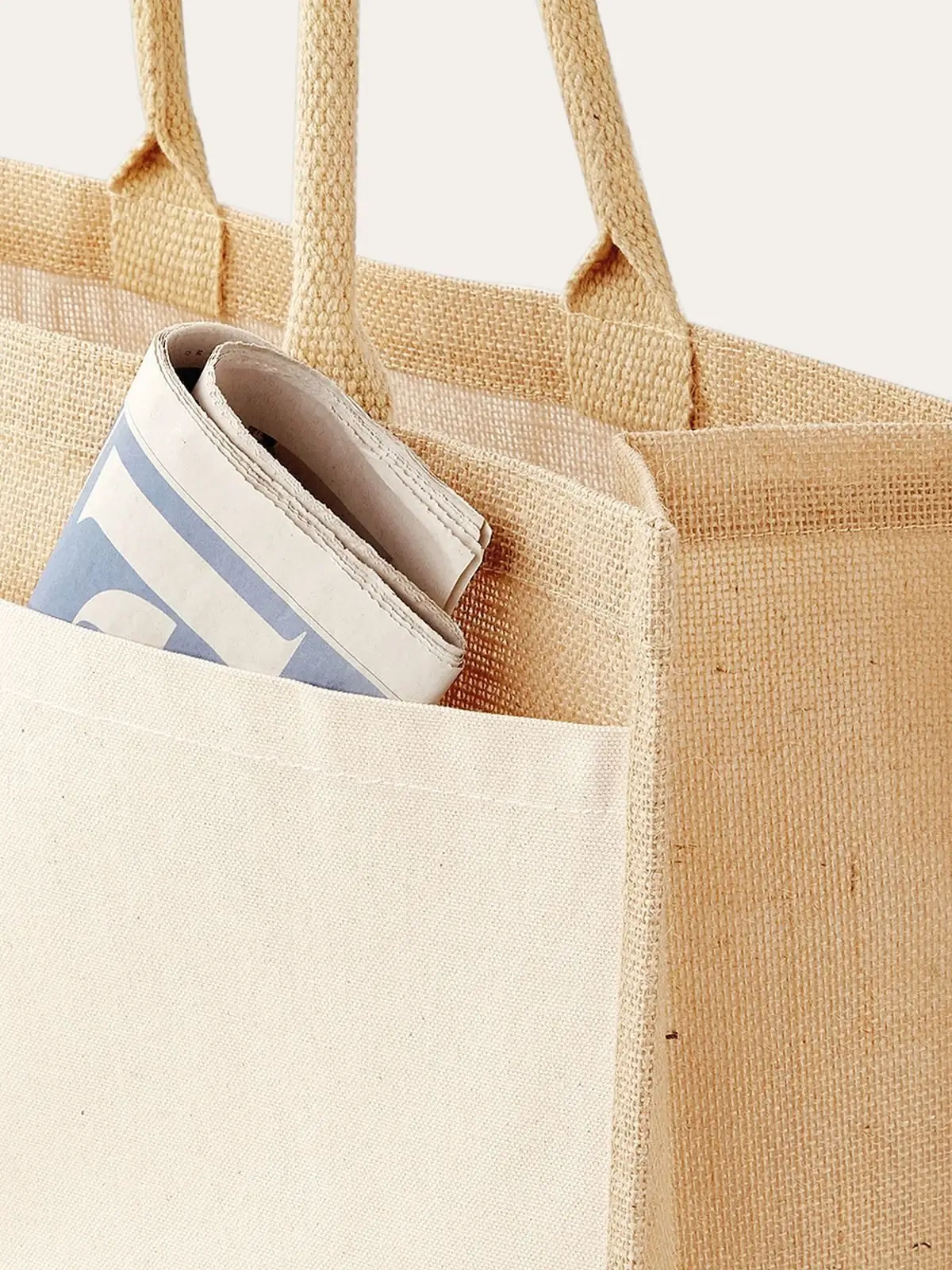 Immagine Cotton Pocket Jute Shopper