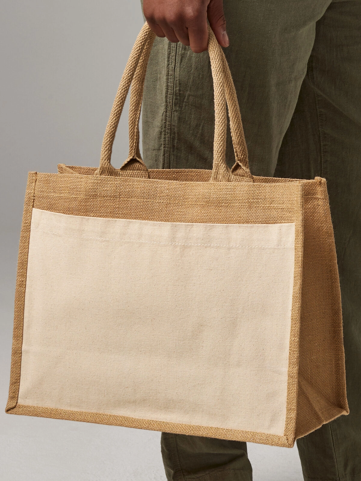 Immagine Cotton Pocket Jute Shopper