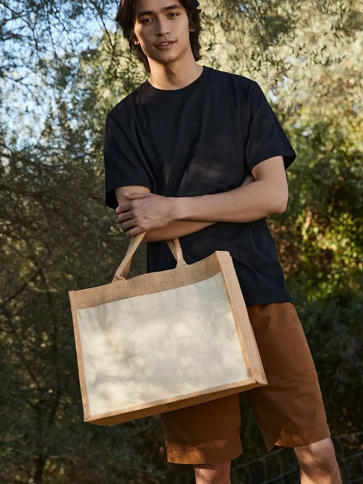 Immagine Cotton Pocket Jute Shopper