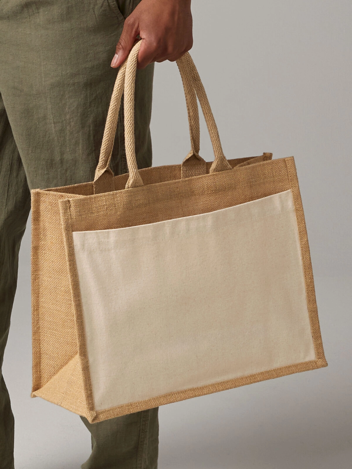 Immagine Cotton Pocket Jute Shopper
