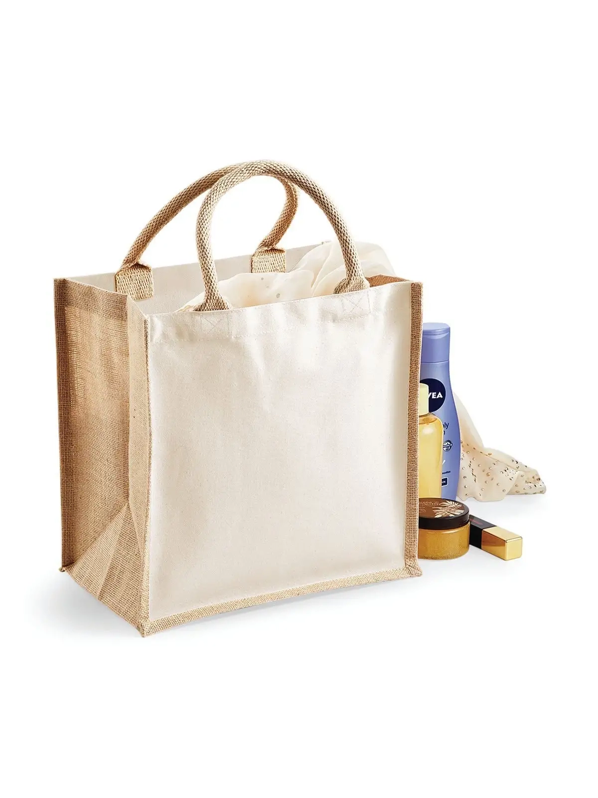 Immagine Printers Midi Jute Tote