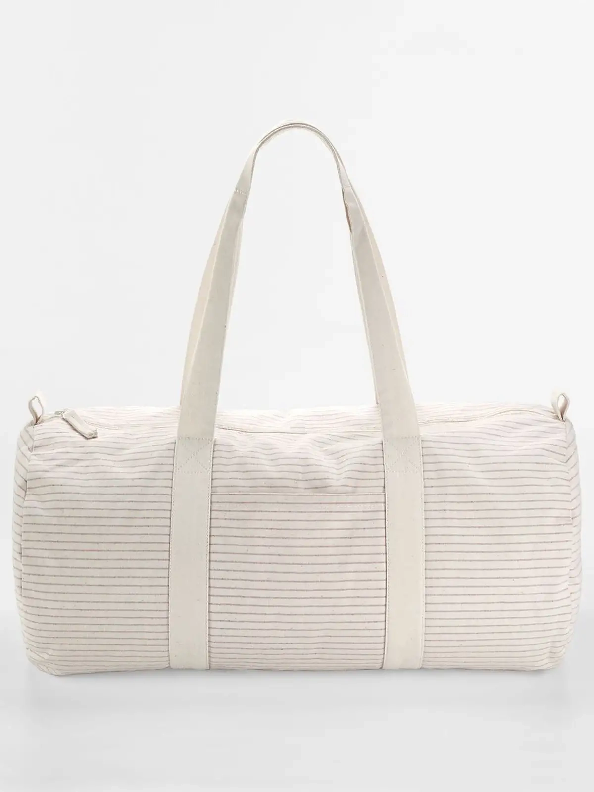 Immagine Striped Organic Cotton Barrel Bag