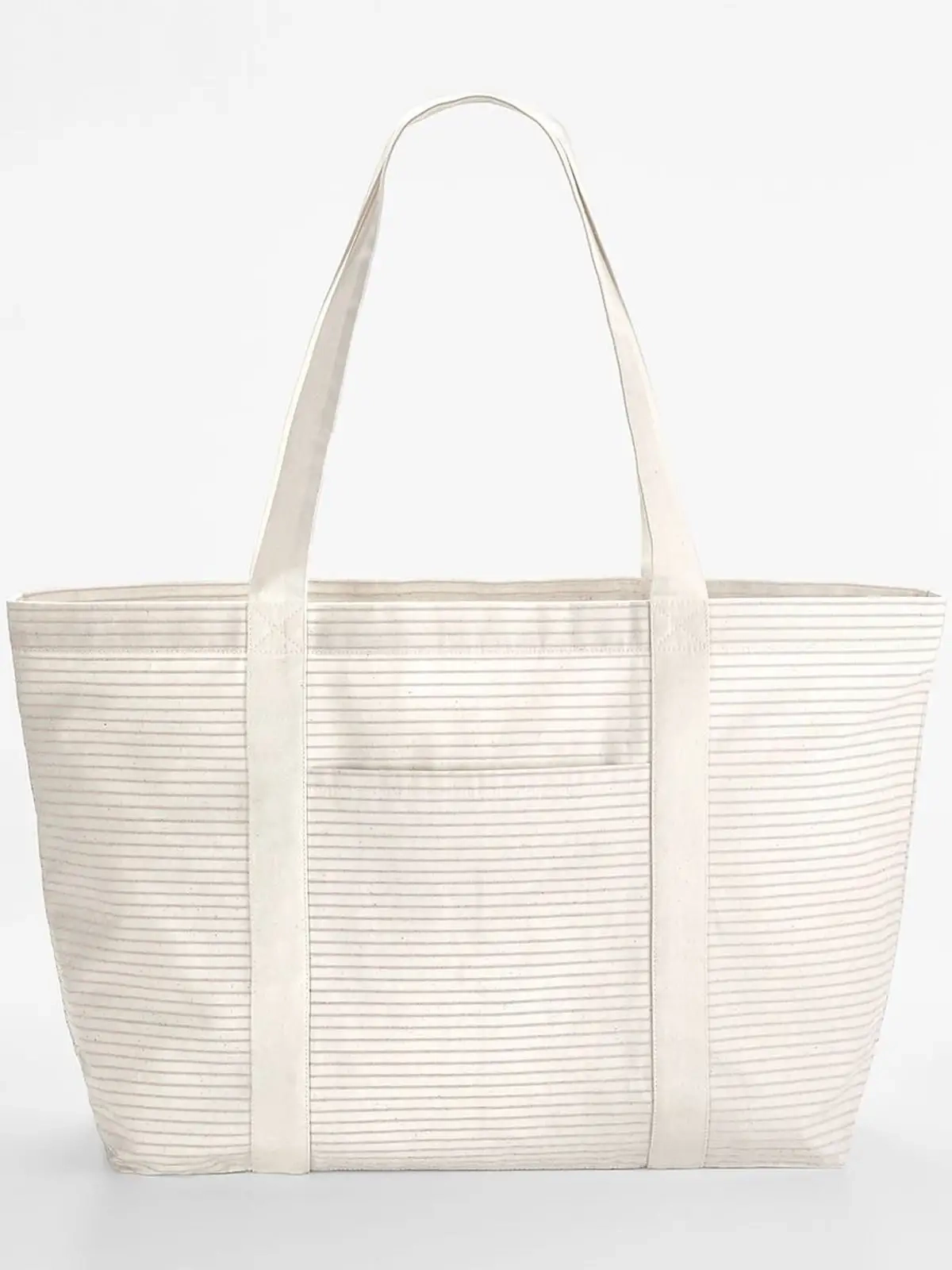 Immagine Striped Organic Cotton Shopper