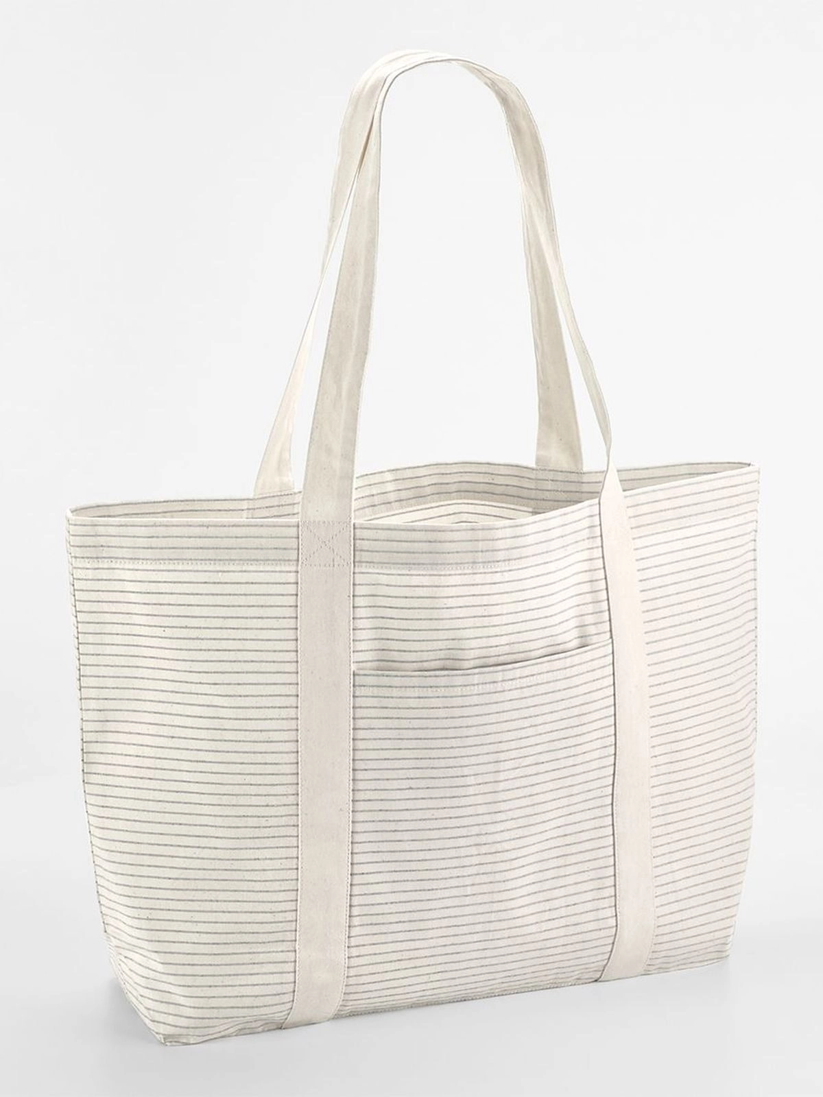 Immagine Striped Organic Cotton Shopper