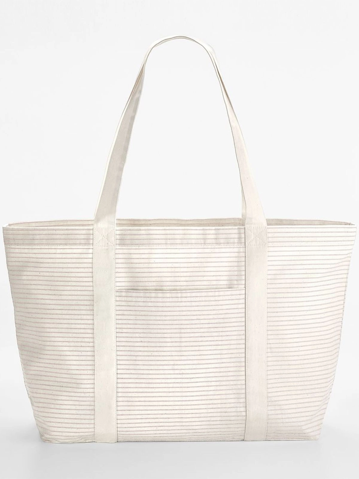 Immagine Striped Organic Cotton Shopper