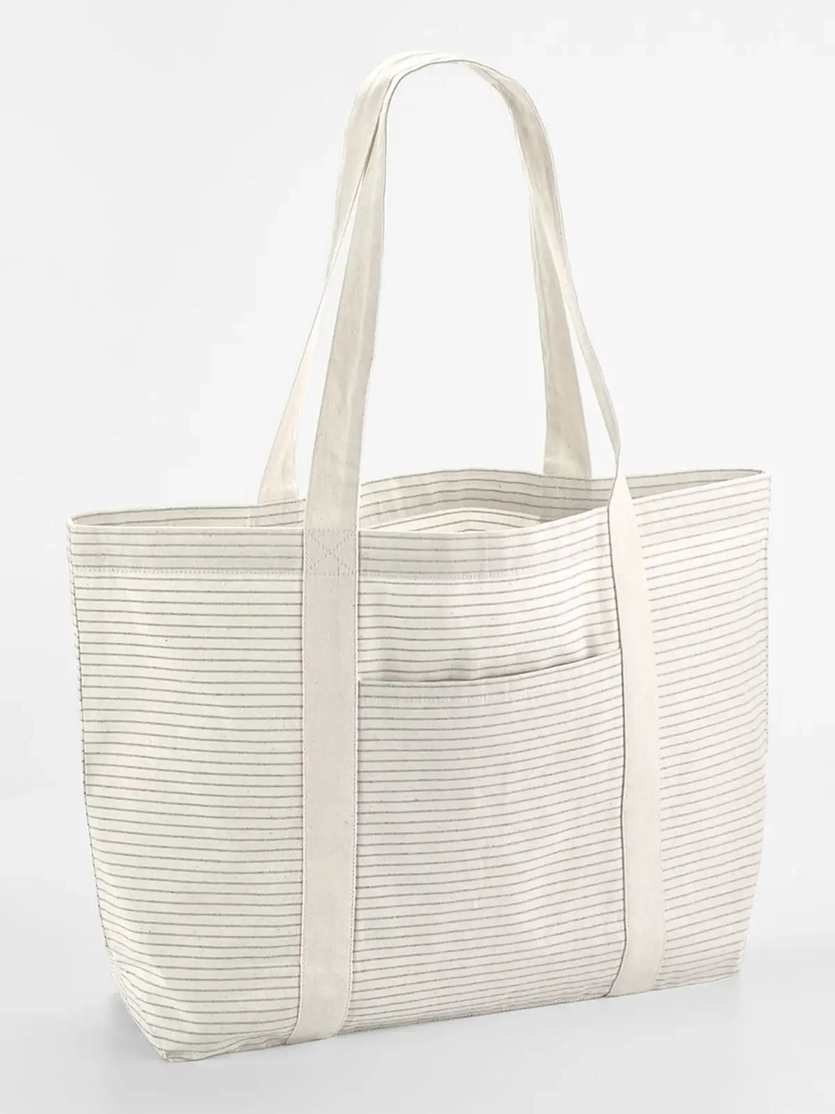 Immagine Striped Organic Cotton Shopper