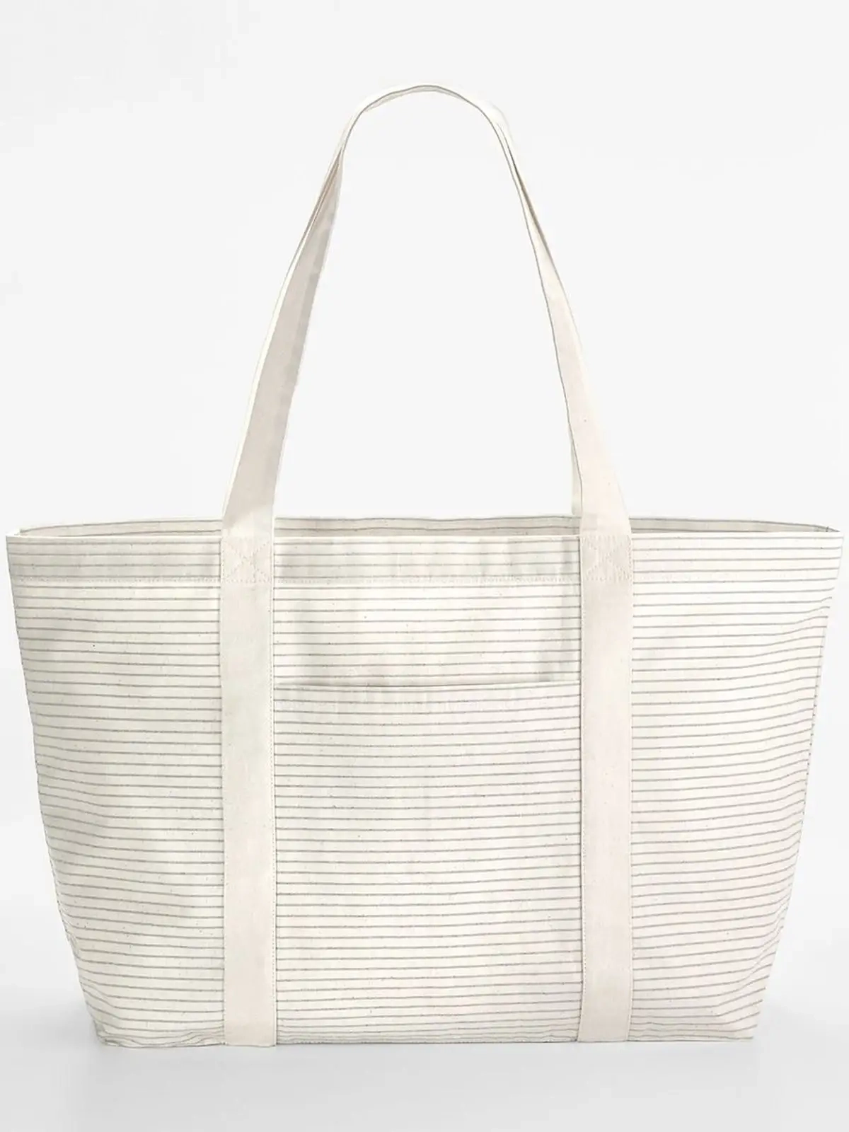 Immagine Striped Organic Cotton Shopper