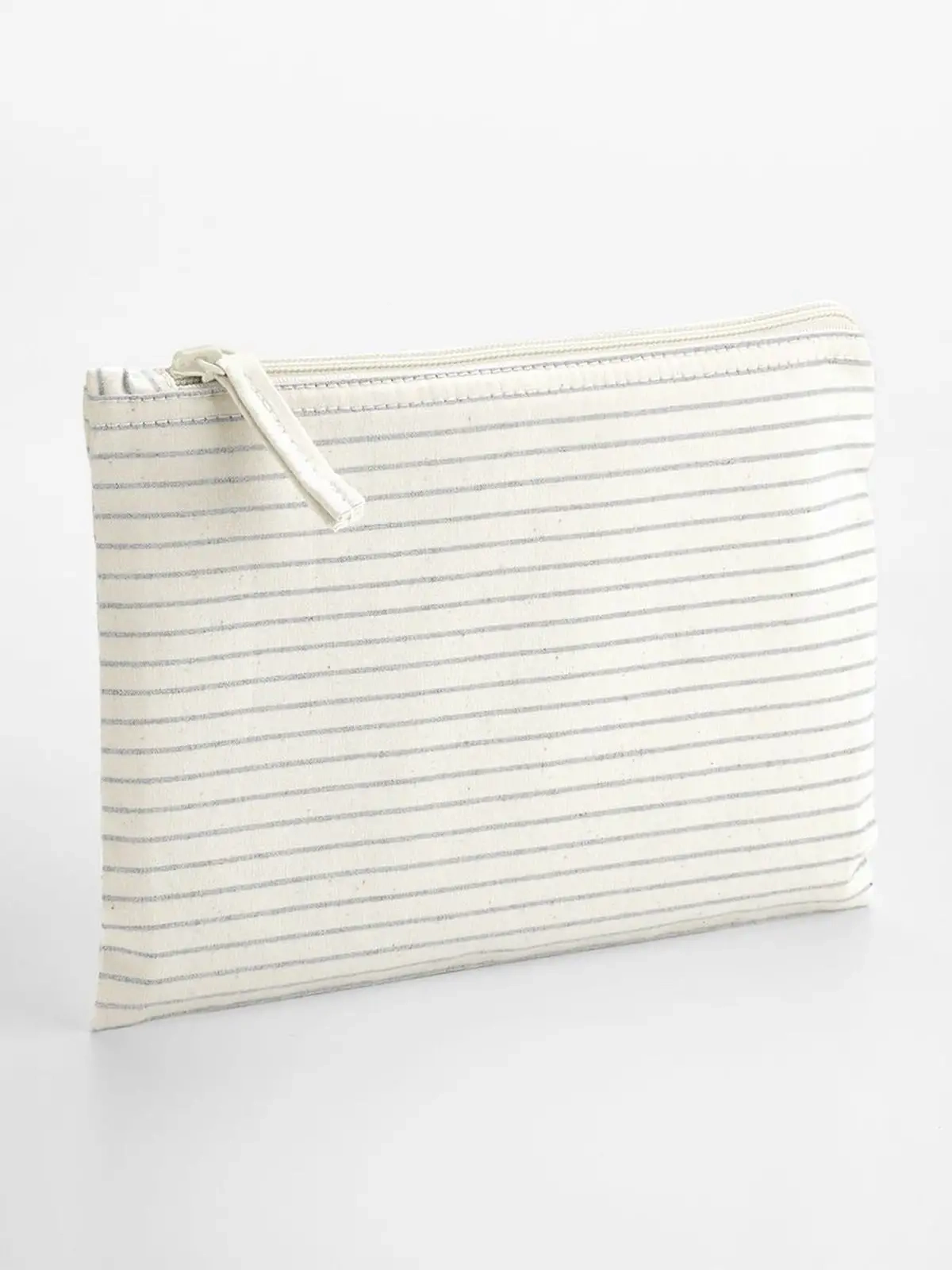 Immagine Striped Organic Cotton Accessory Pouch