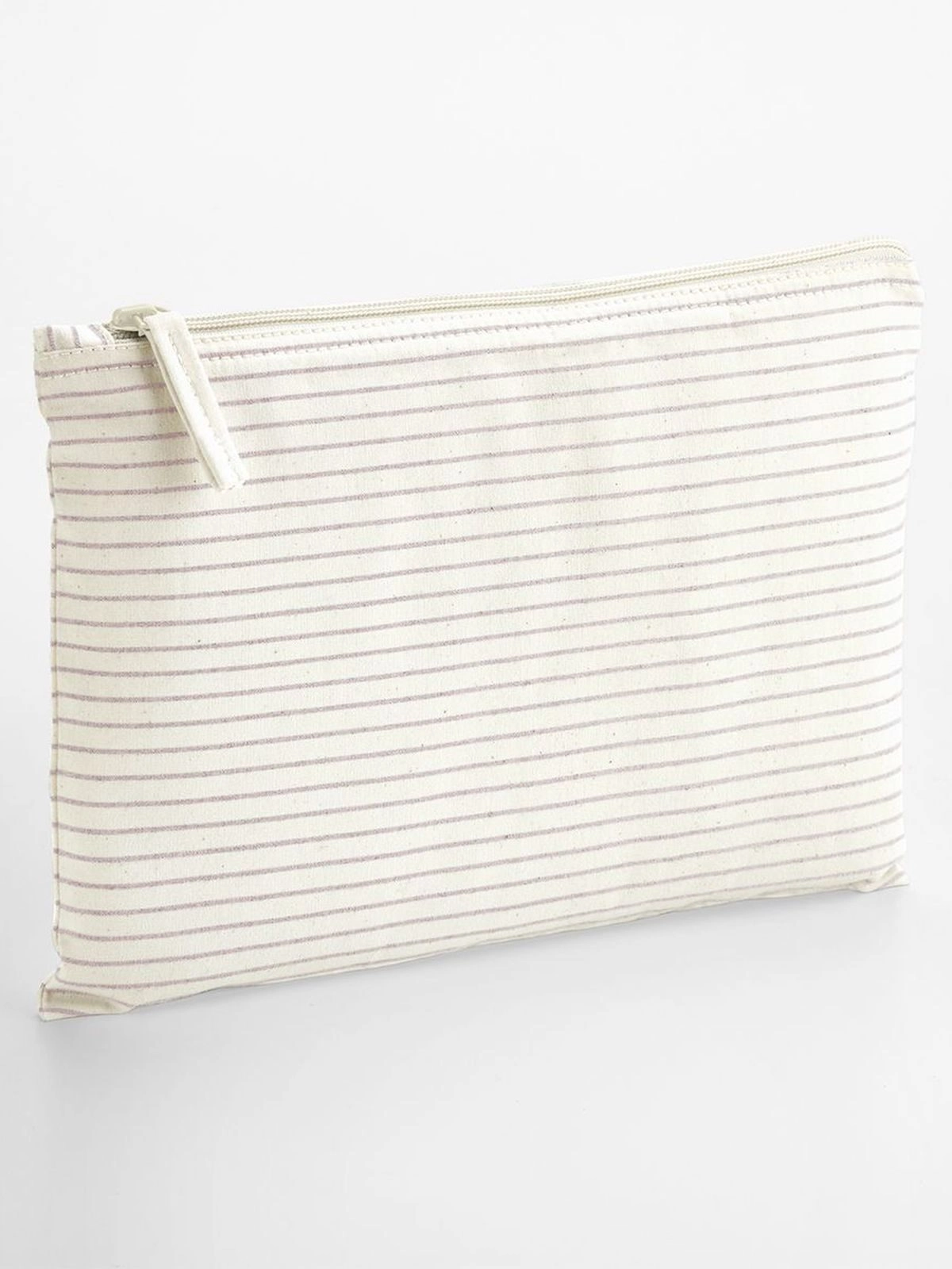 Immagine Striped Organic Cotton Accessory Pouch