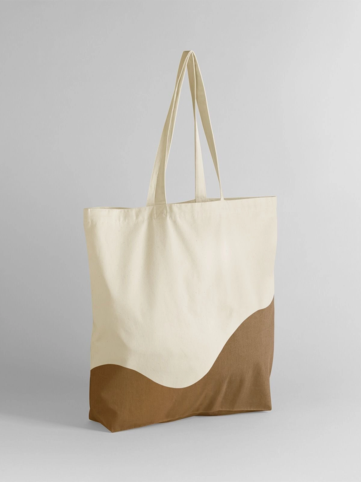 Immagine Organic Cotton Wave Print Maxi Tote