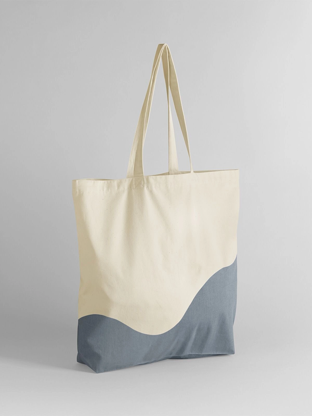 Immagine Organic Cotton Wave Print Maxi Tote