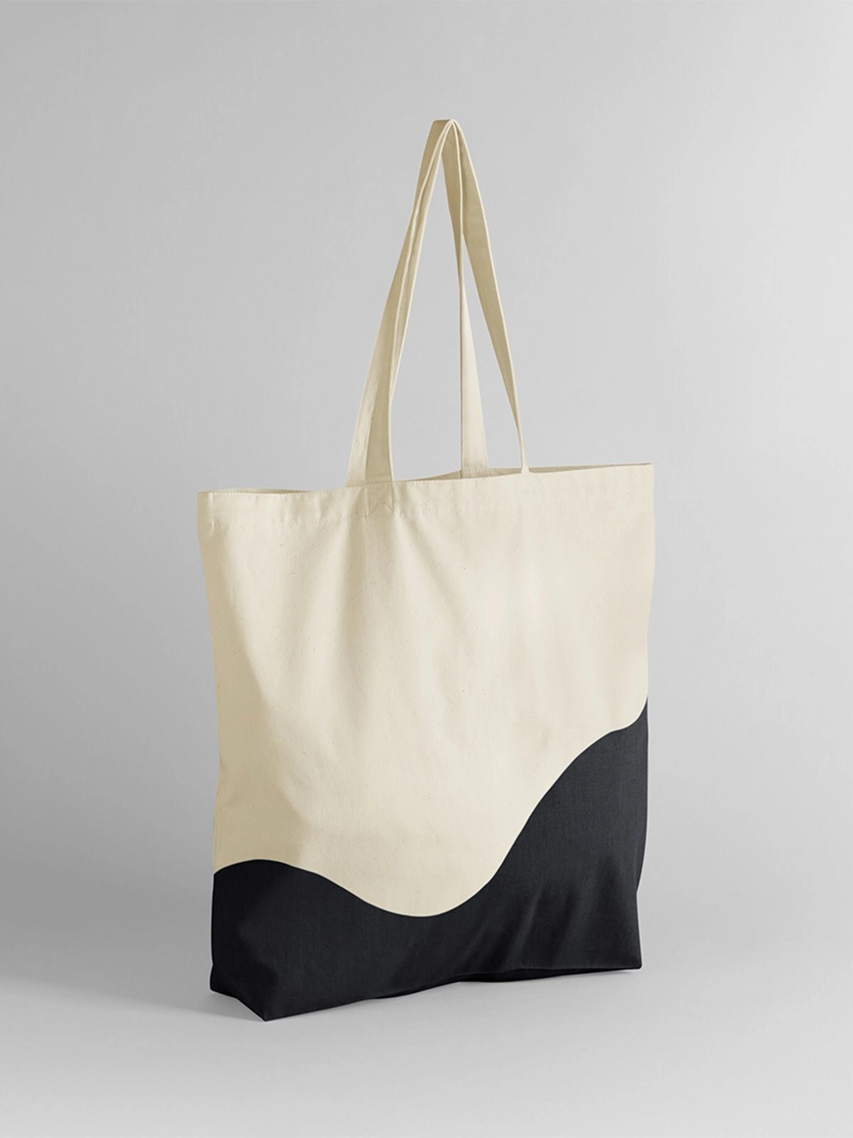 Immagine Organic Cotton Wave Print Maxi Tote