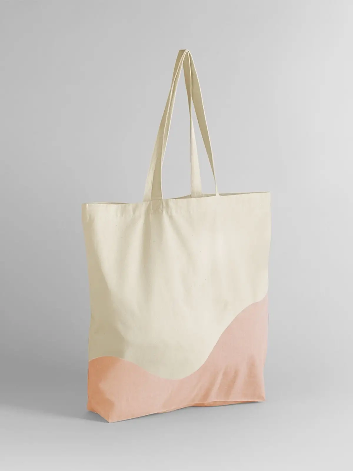 Immagine Organic Cotton Wave Print Maxi Tote