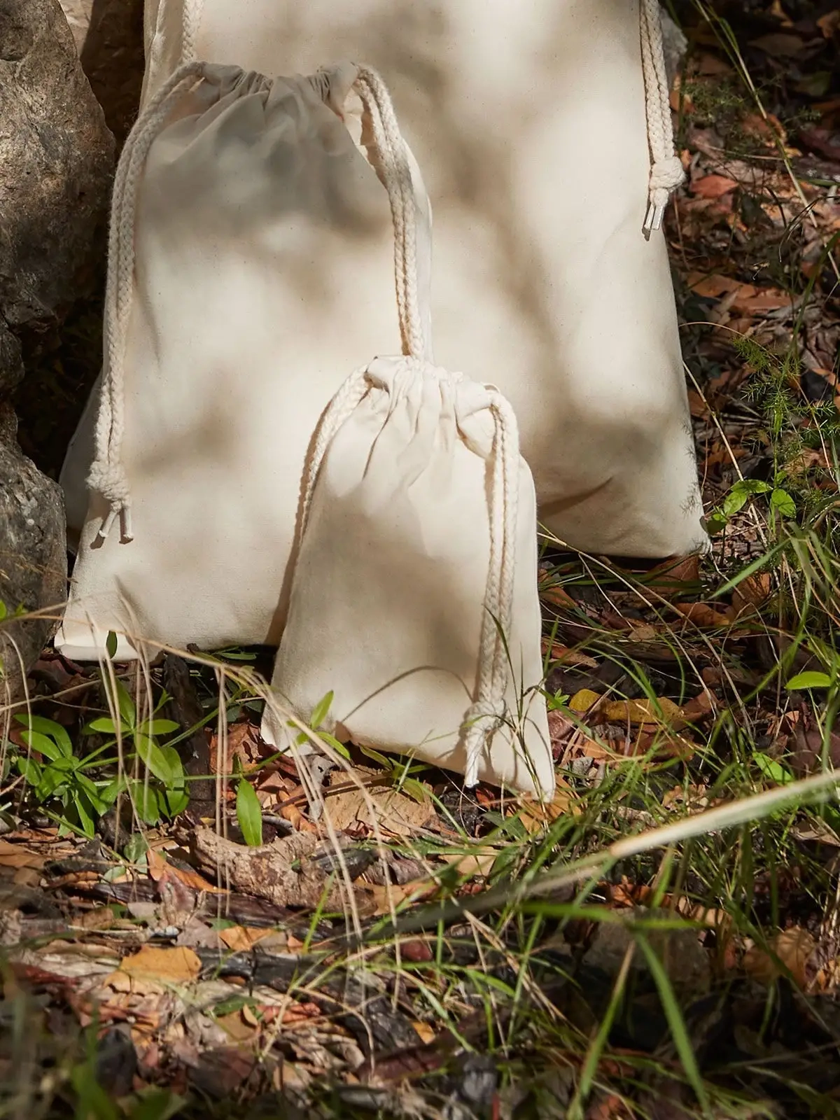 Immagine Sacchetti con chiusura a doppia coulisse, in cotone di alta qualità - Stuff Bag XS